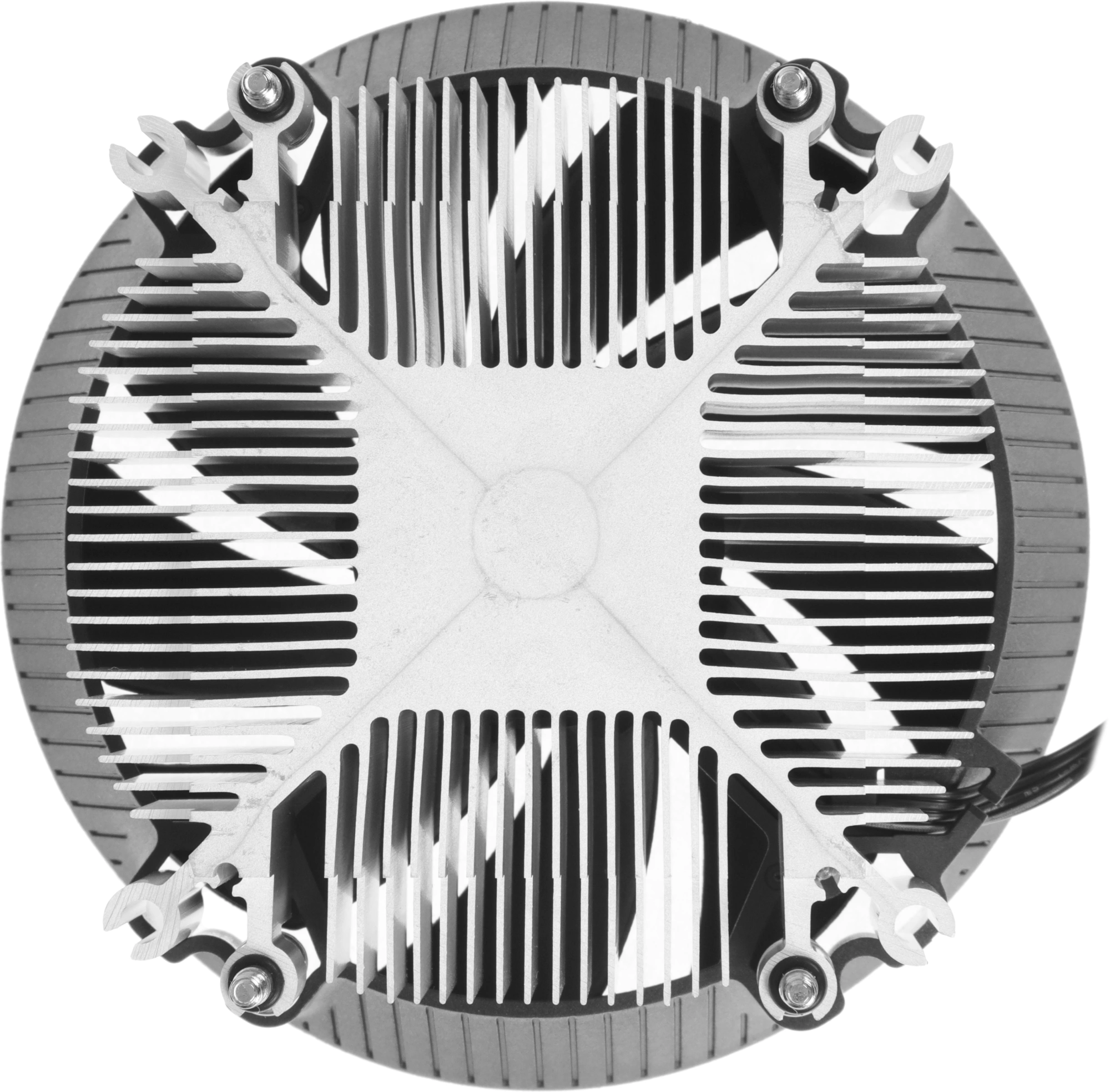 Устройство охлаждения(кулер) ID-Cooling DK-07A Soc-AM5/AM4 серебристый/черный 4-pin 14-26dB Al 125W 400gr Ret