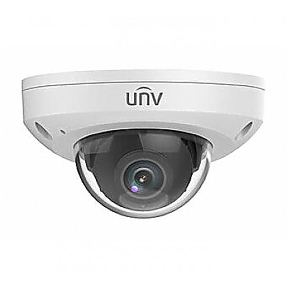 IPC312SB-ADF28K-I0 - Видеокамера IP купольная антивандальная, 1/2.8" 2 Мп КМОП @ 30 к/с, ИК-подсветка до 30м., LightHunter 0.001 Лк @F1.6, объектив 2.8 мм