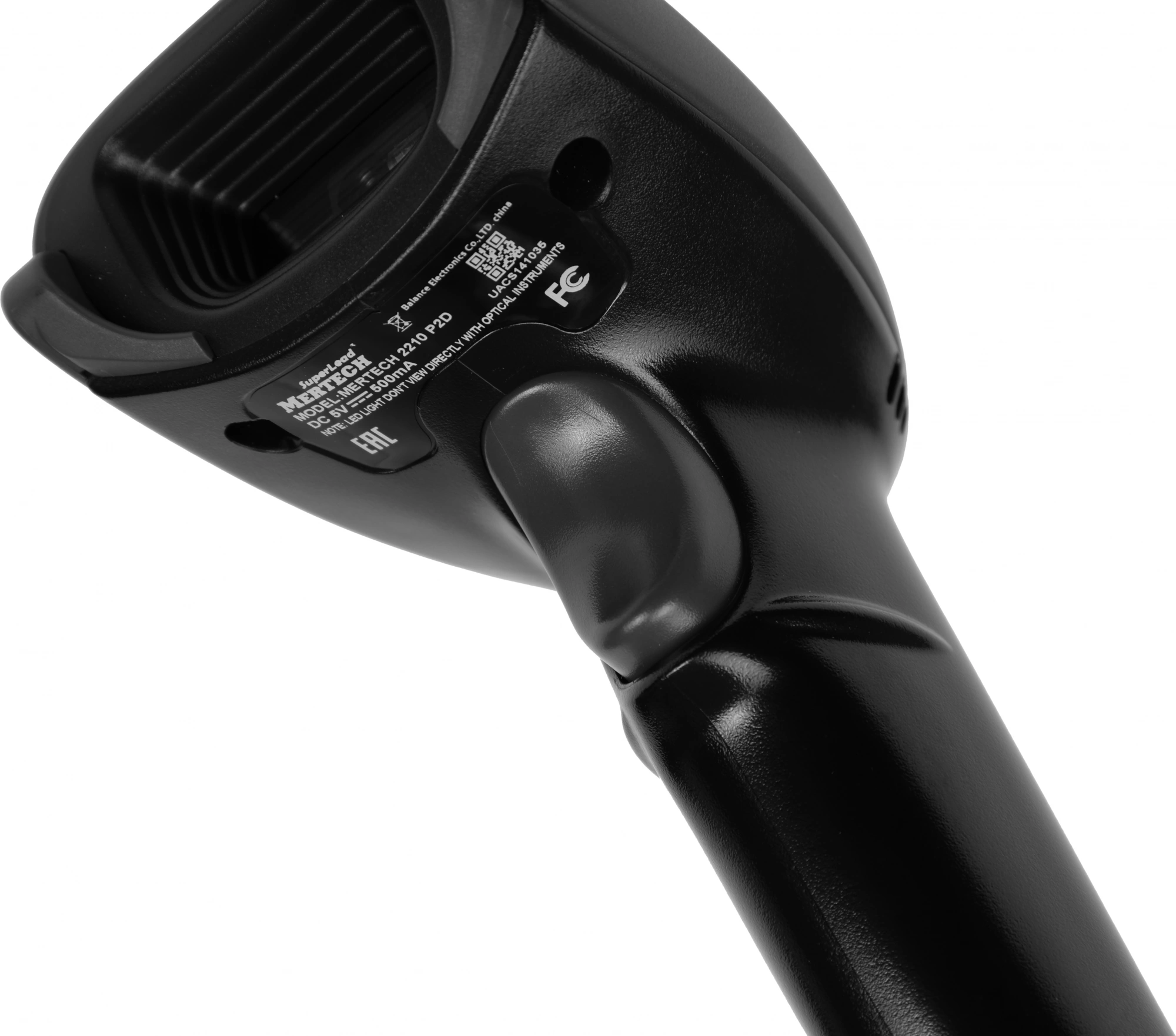 Сканер штрих-кода Mertech 2210 Superlead 3m 2D проводной черный (4810)