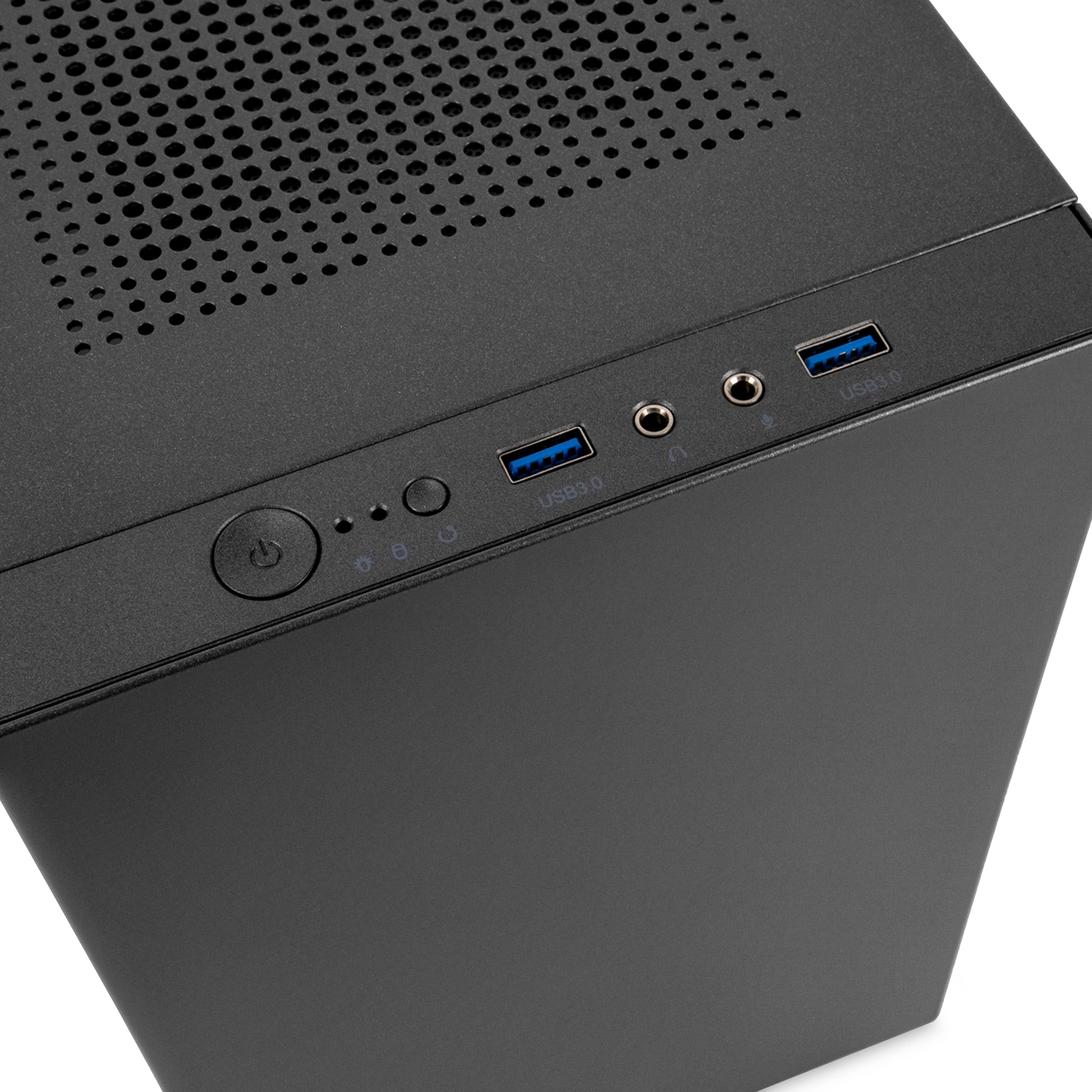 ПК IRU Tactio 520B5GS MT Ryzen 5 5600 (3.5) 16Gb SSD1Tb RTX3060 8Gb FreeDOS GbitEth 500W черный (RUS) (2112696)