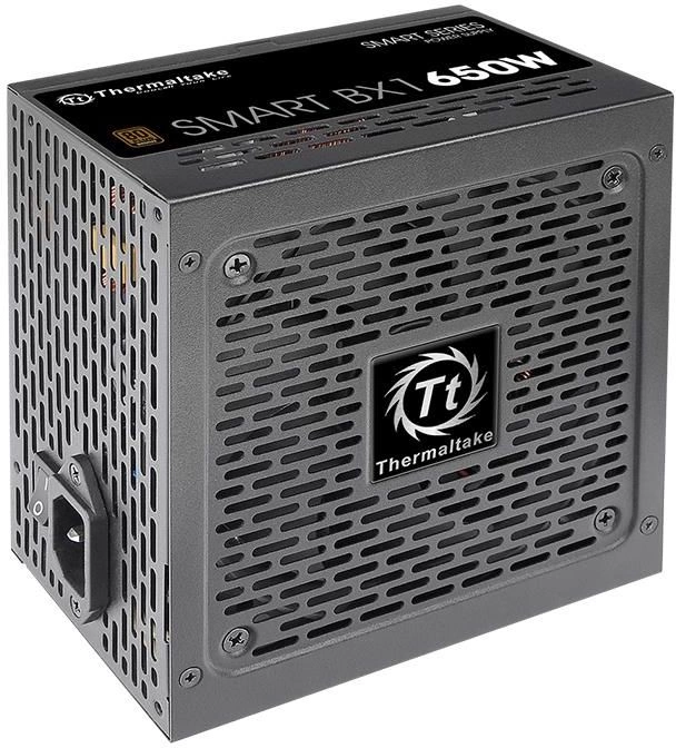 Блок питания Thermaltake ATX 650W Smart BX1 SE 80+ bronze (20+4pin) APFC 120mm fan color LED 6xSATA RTL