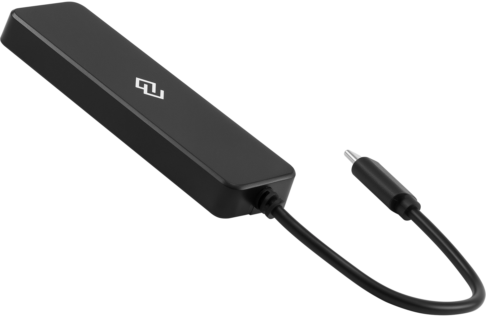Разветвитель USB-C Digma DHUB-4USB-C-2.0 4порт. черный