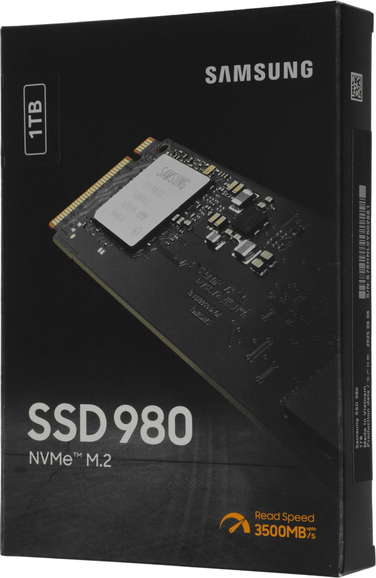 Накопитель SSD Samsung PCIe 3.0 x4 1TB MZ-V8V1T0BW 980 M.2 2280