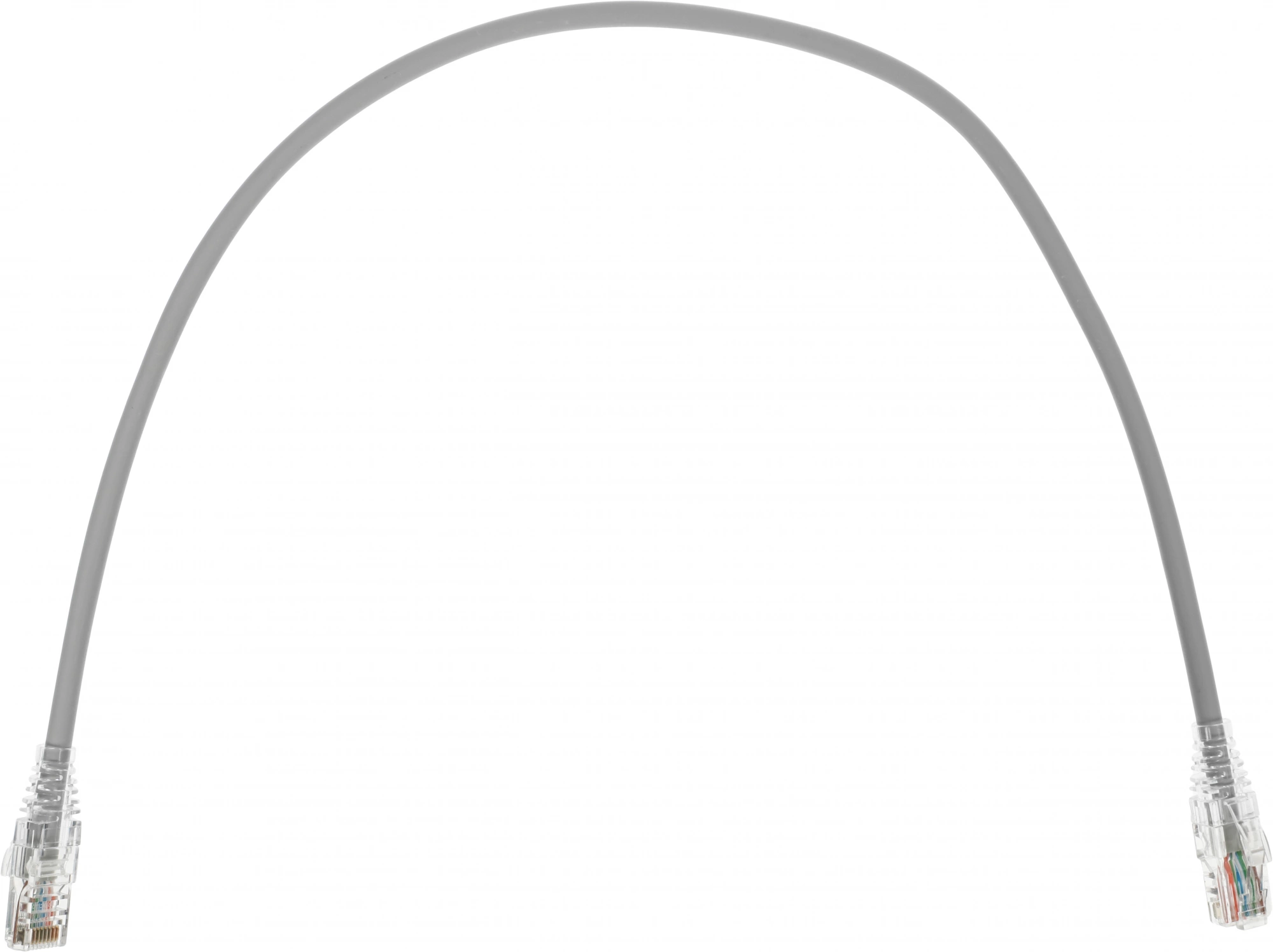 Патч-корд WRline WR-PC-RJ45-UTP-5E-0.5-GY UTP RJ-45 вил.-вилка RJ-45 кат.5E 0.5м серый LSZH
