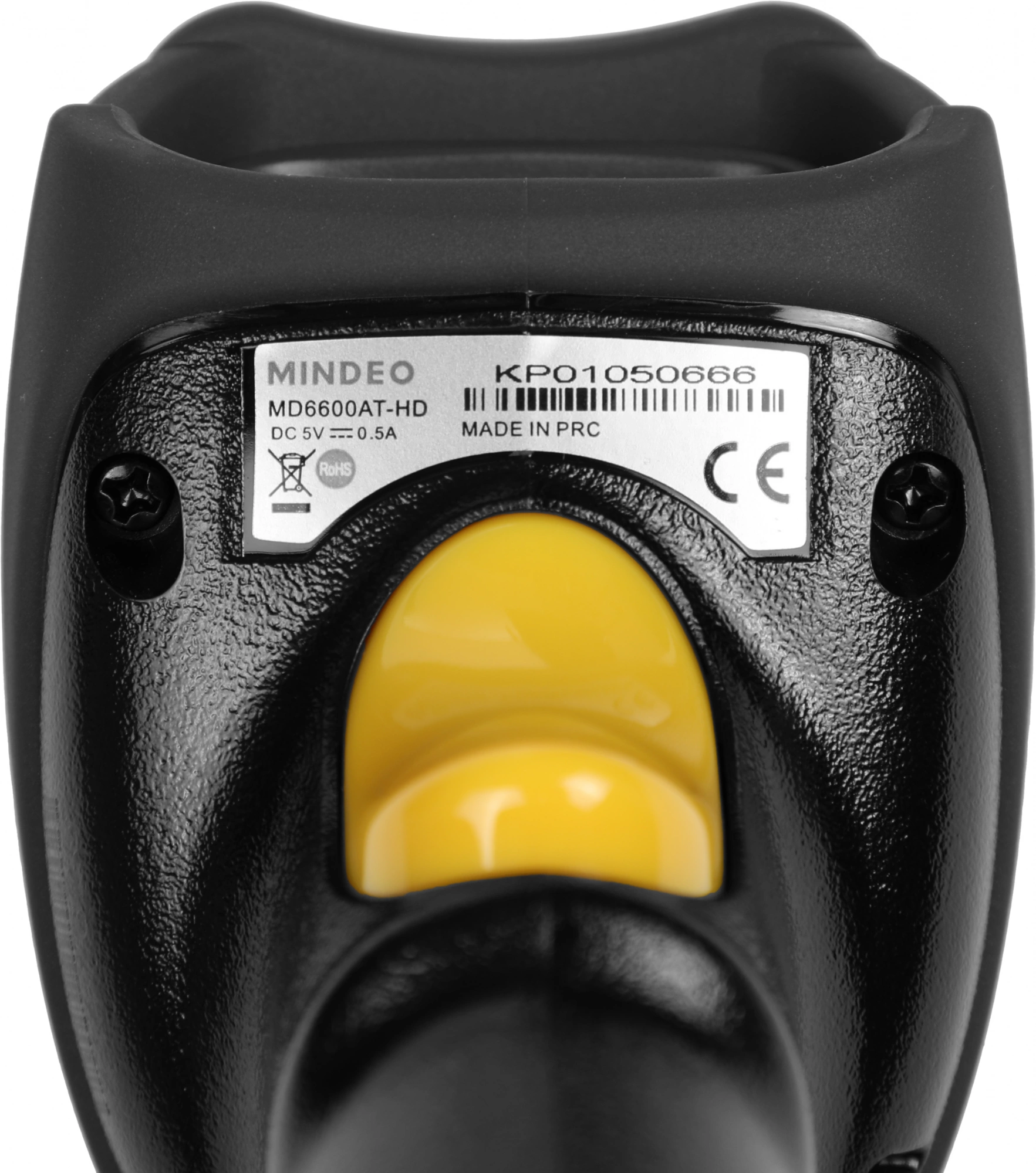 Сканер штрих-кода Mindeo MD6600AT-HD+STAND 2D проводной серый (MD6600AT-HD)