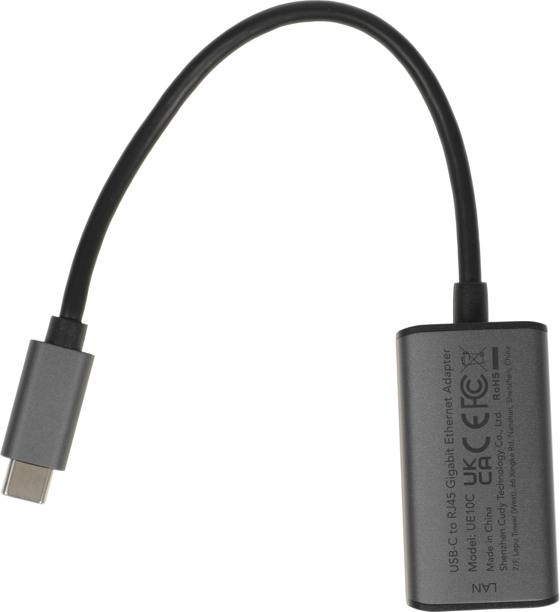 Сетевой адаптер Gigabit Ethernet Cudy UE10C USB Type-C