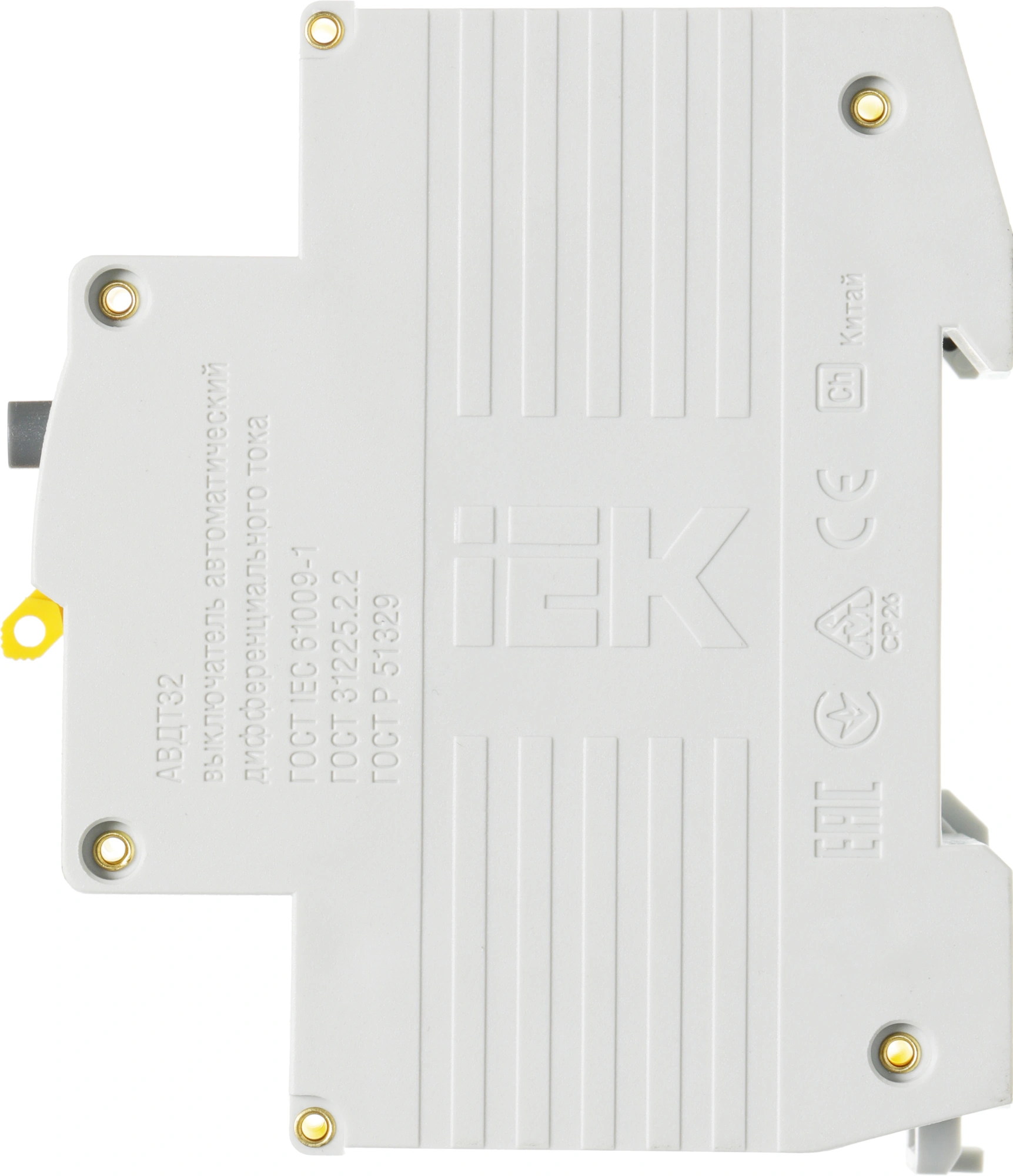 Выключатель автом. дифф. тока IEK MAD22-5-025-C-30 АВДТ 32 25A тип C 6kA 30мА A 1П+Н 230В 2мод белый (упак.:1шт)