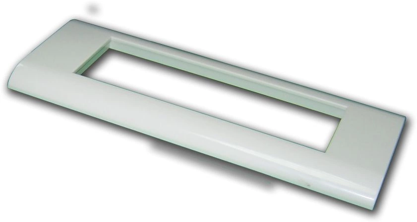 Рамка Lanmaster LAN-FR45X135-WH лицевая 1x