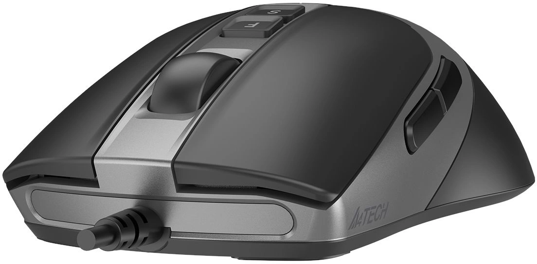 Мышь A4Tech Fstyler FM50S Plus черный оптическая 4000dpi silent USB 7but