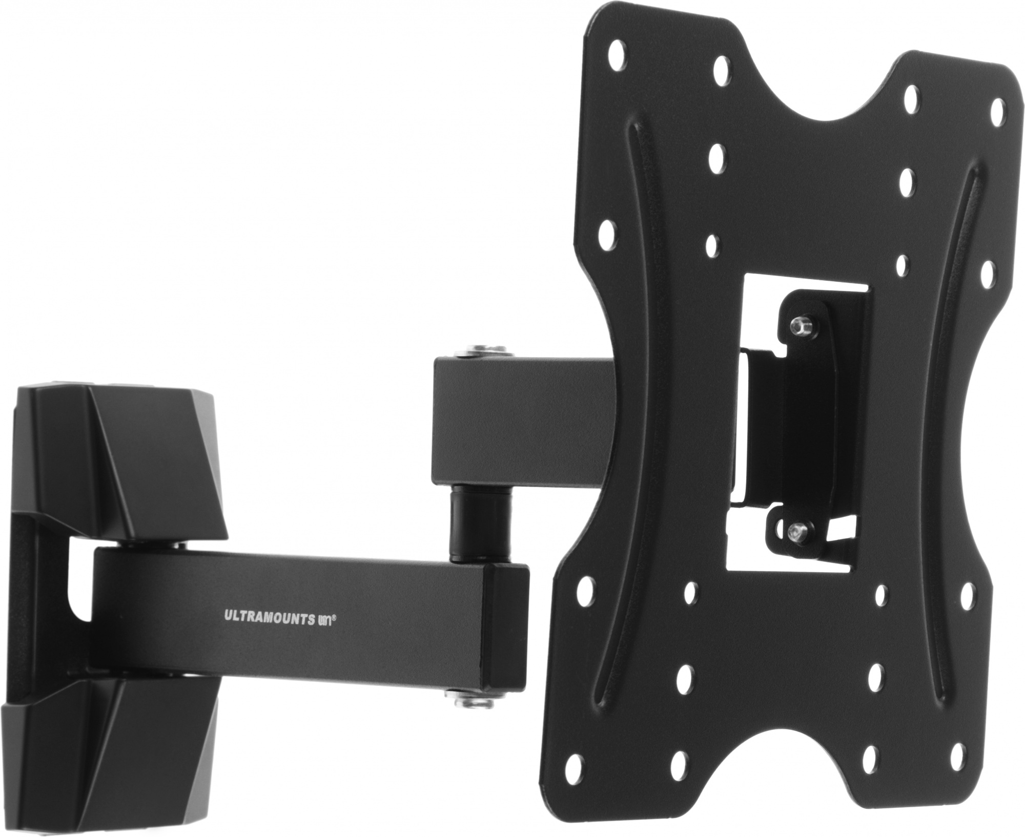 Кронштейн для телевизора Ultramounts UM899 черный 23"-43" макс.20кг настенный поворотно-выдвижной и наклонный