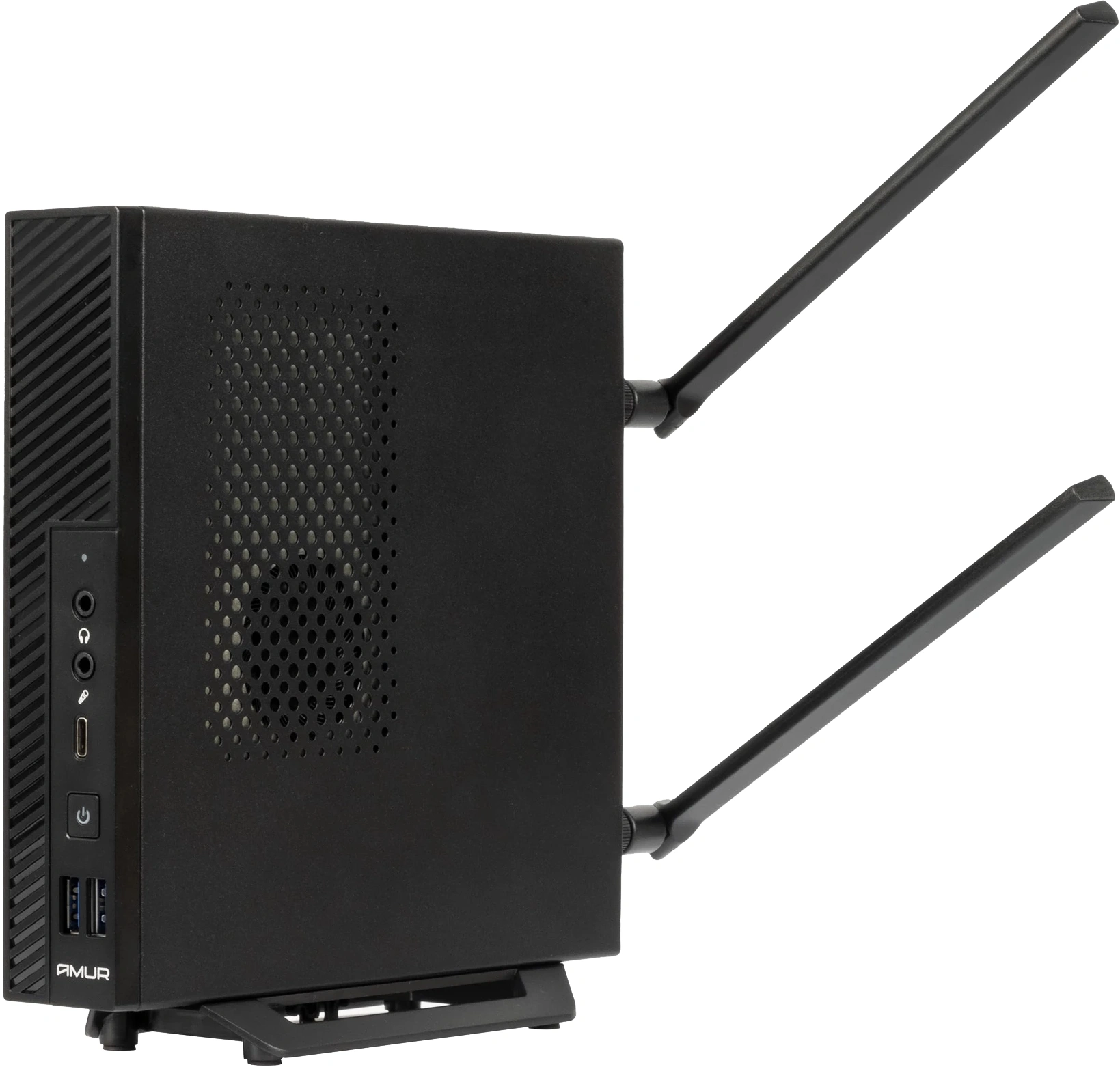 ПК Мини Amur Финвал H6I12 i5 12400 (2.5) 16Gb SSD512Gb UHDG 730 FreeDOS GbitEth WiFi BT 120W черный (RUS) (2147545)