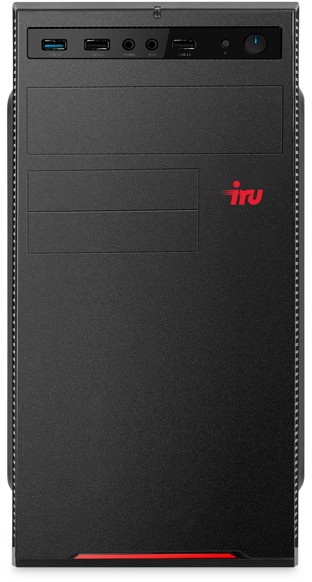 ПК IRU Planio 320A5SE MT Ryzen 5 3400G (3.7) 16Gb SSD256Gb RGr FreeDOS GbitEth 400W черный (RUS) (2136647)