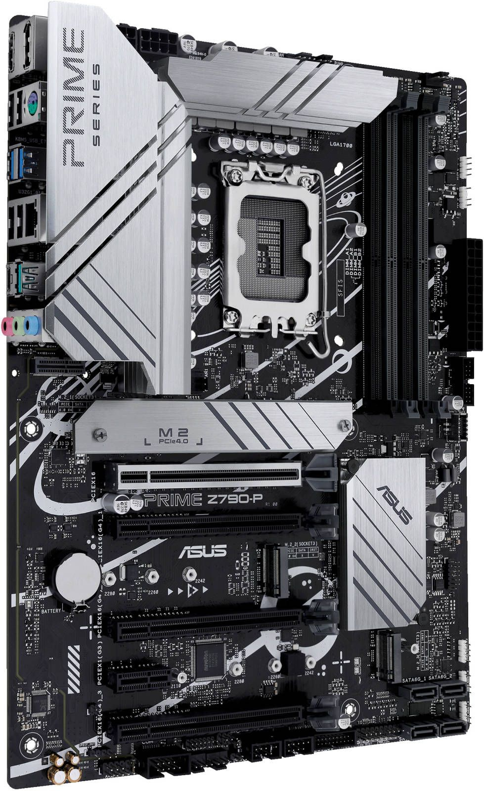 Материнская плата Asus PRIME Z790-P Soc-1700 Intel Z790 4xDDR5 ATX AC`97 8ch(7.1) 2.5Gg RAID+HDMI+DP