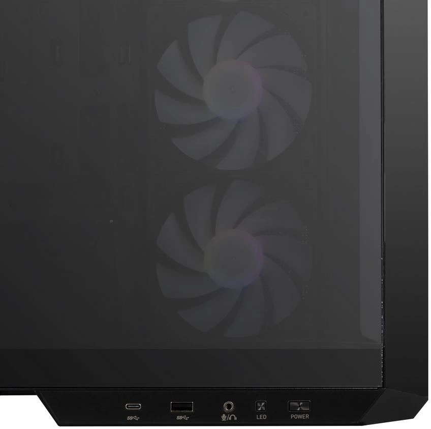 Корпус MSI MAG PANO M100R PZ черный без БП mATX 3x120mm 4x140mm 1xUSB3.1 audio CardReader AirDuct bott PSU