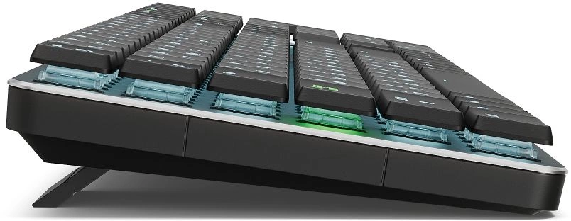 Клавиатура Оклик K953X механическая черный/серый USB Multimedia LED (1901086)