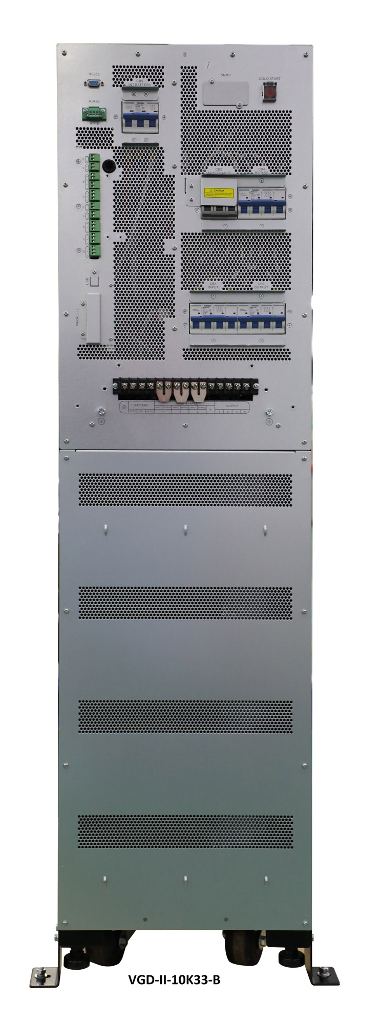 Источник бесперебойного питания Powercom VGD-II-10K33 10000Вт 10000ВА черный без батареи