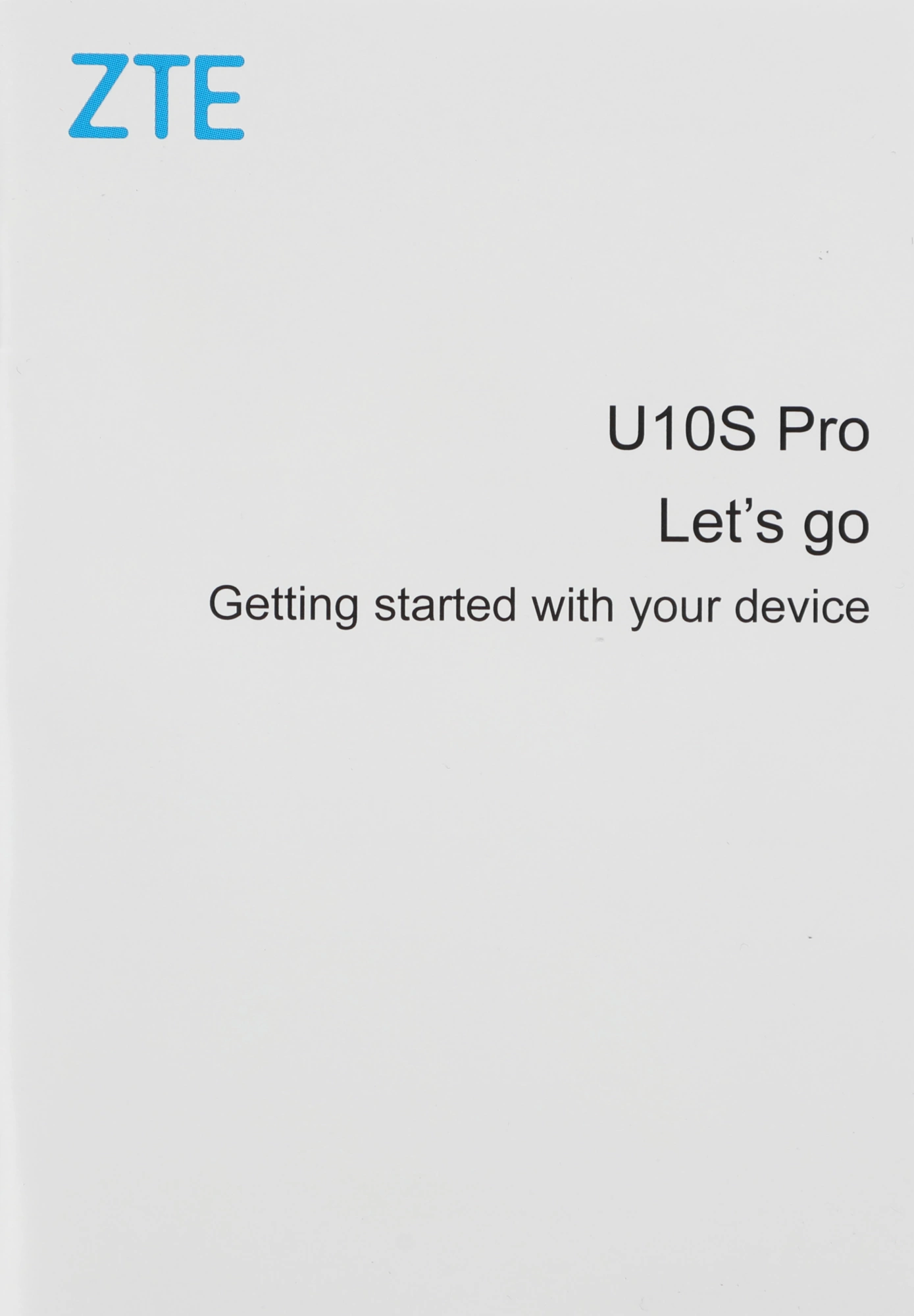 Модем 3G/4G ZTE U10s Pro USB Wi-Fi VPN Firewall +Router внешний темно-синий