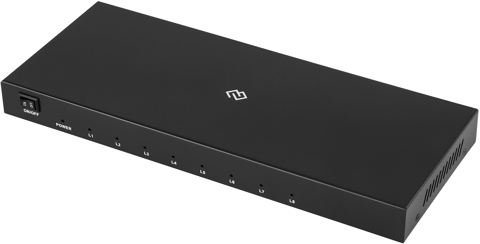 Сплиттер аудио-видео Digma DHSP-v1.4x8 HDMI (f)/8xHDMI (f) черный