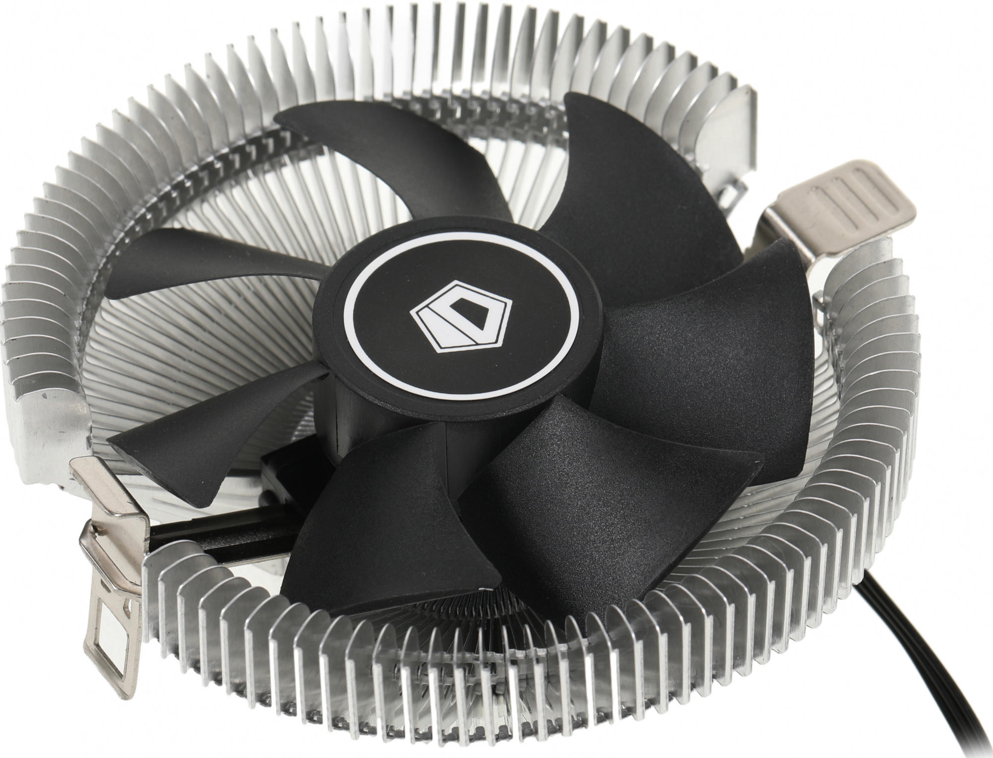 Устройство охлаждения(кулер) ID-Cooling DK-01T Soc-AM5/AM4/1200/1700/1851 черный 3-pin 24dB Al 95W 195gr Ret