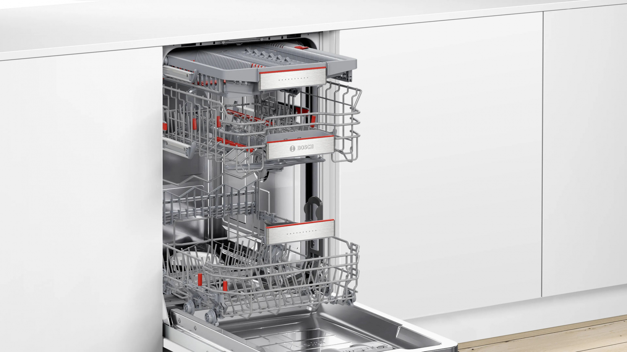 Посудомоечная машина встраив. Bosch SPV6ZMX17E узкая инвертер