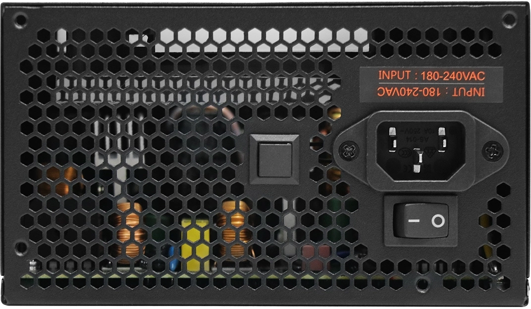 Блок питания Bloody ATX 700W BD-PS700W 80 PLUS WHITE (20+4pin) APFC 120mm fan color LED 6xSATA RTL