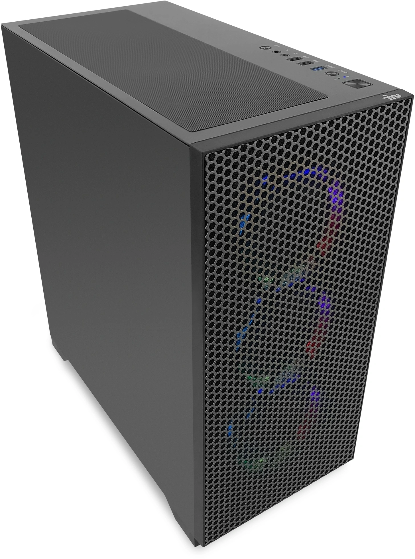 ПК IRU Tactio 520B6GP TWR Ryzen 5 7600 (3.7) 32Gb SSD1Tb RTX5060 8Gb Windows 11 Pro 64 GbitEth 750W черный (RUS) (2130959)