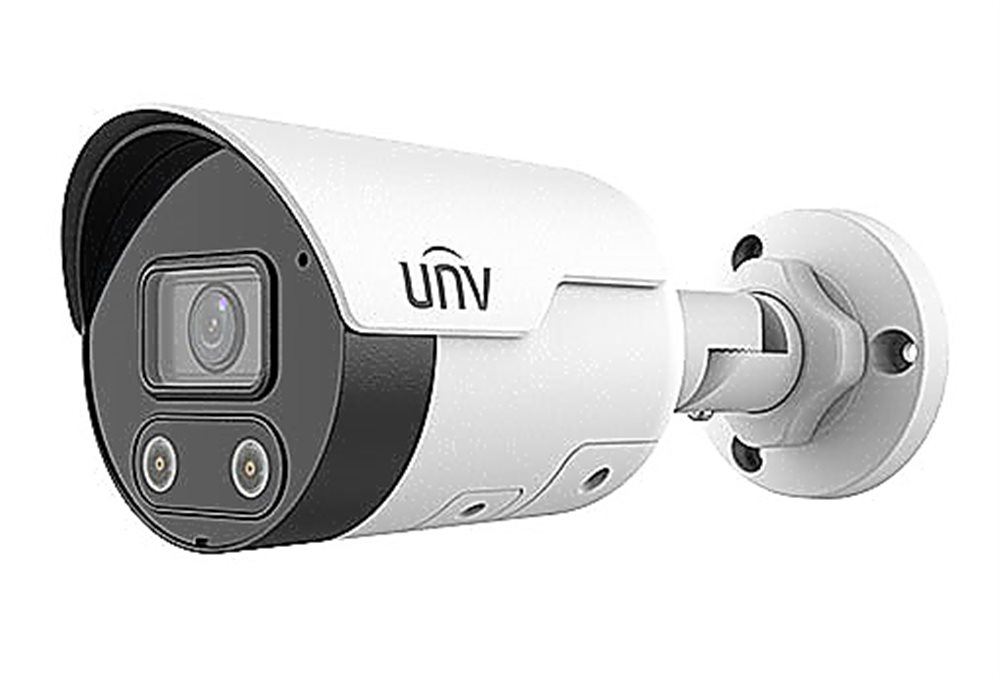 IPC2124LE-ADF40KMC-WL - Видеокамера IP цилиндрическая, 1/3" 4 Мп КМОП @ 30 к/с, ColorHunter, ИК-подсветка и подсветка видимого спектра до 30м.