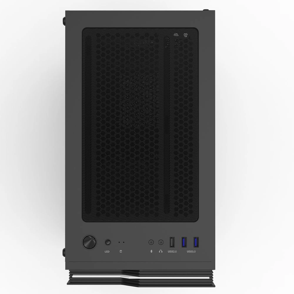 Корпус Zalman ZM-T4 Plus черный без БП mATX 6x120mm 1x140mm 1xUSB2.0 2xUSB3.0 audio bott PSU