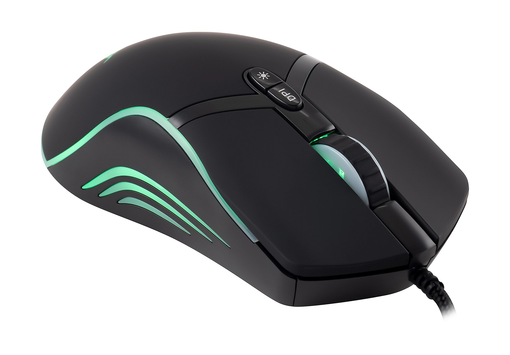 Мышь Acer OMW144 черный оптическая 7200dpi USB 7but (ZL.MCEEE.014)