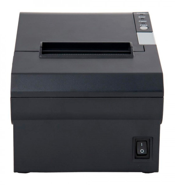 Термопринтер Mertech G80i (1016) 203dpi 250мм/с/USB/RS232/Eth для печ.чеков. черный