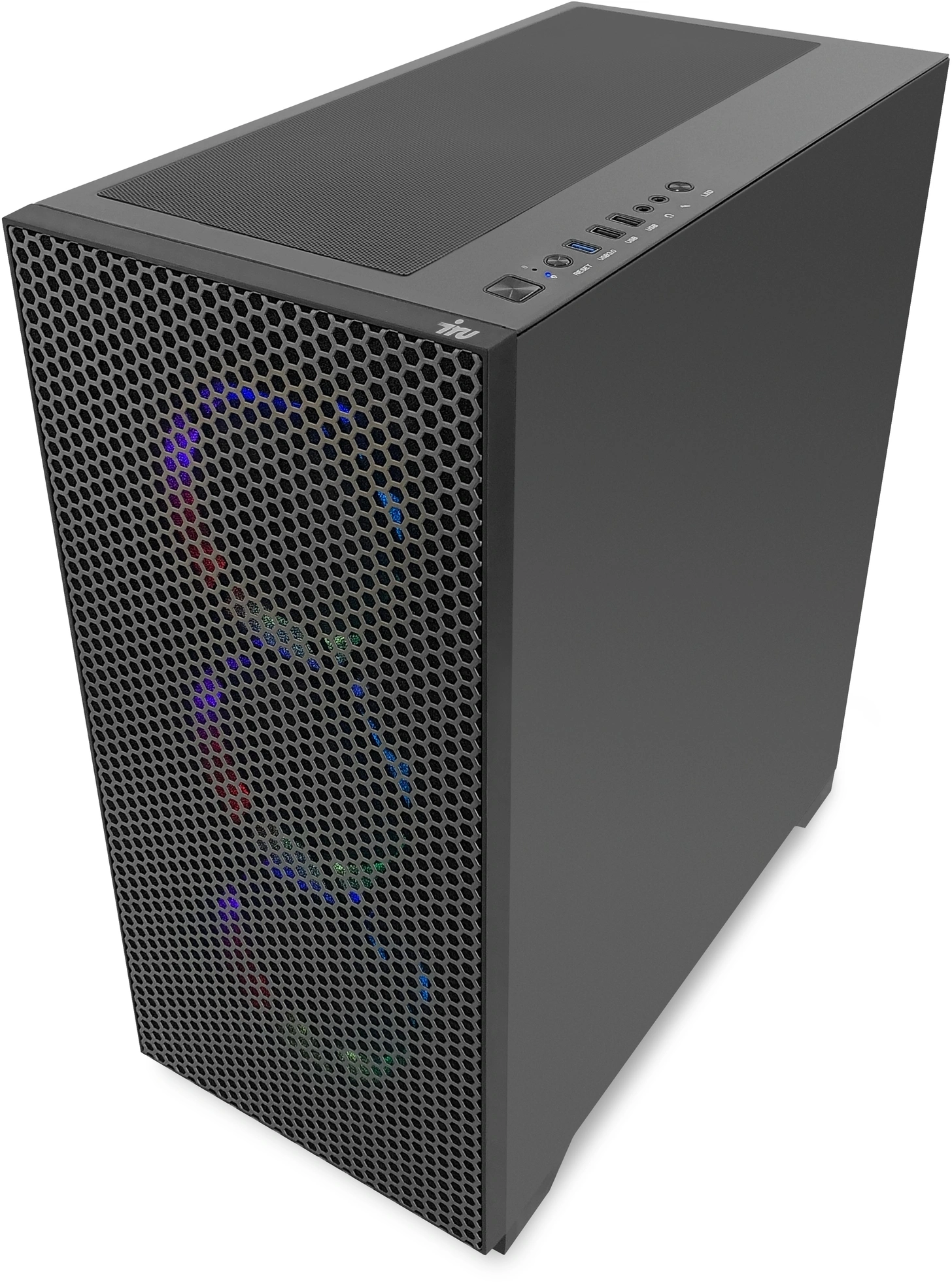 ПК IRU Tactio 520B6GP TWR Ryzen 5 7600 (3.7) 32Gb SSD1Tb RTX5060 8Gb Windows 11 Pro 64 GbitEth 750W черный (RUS) (2130959)