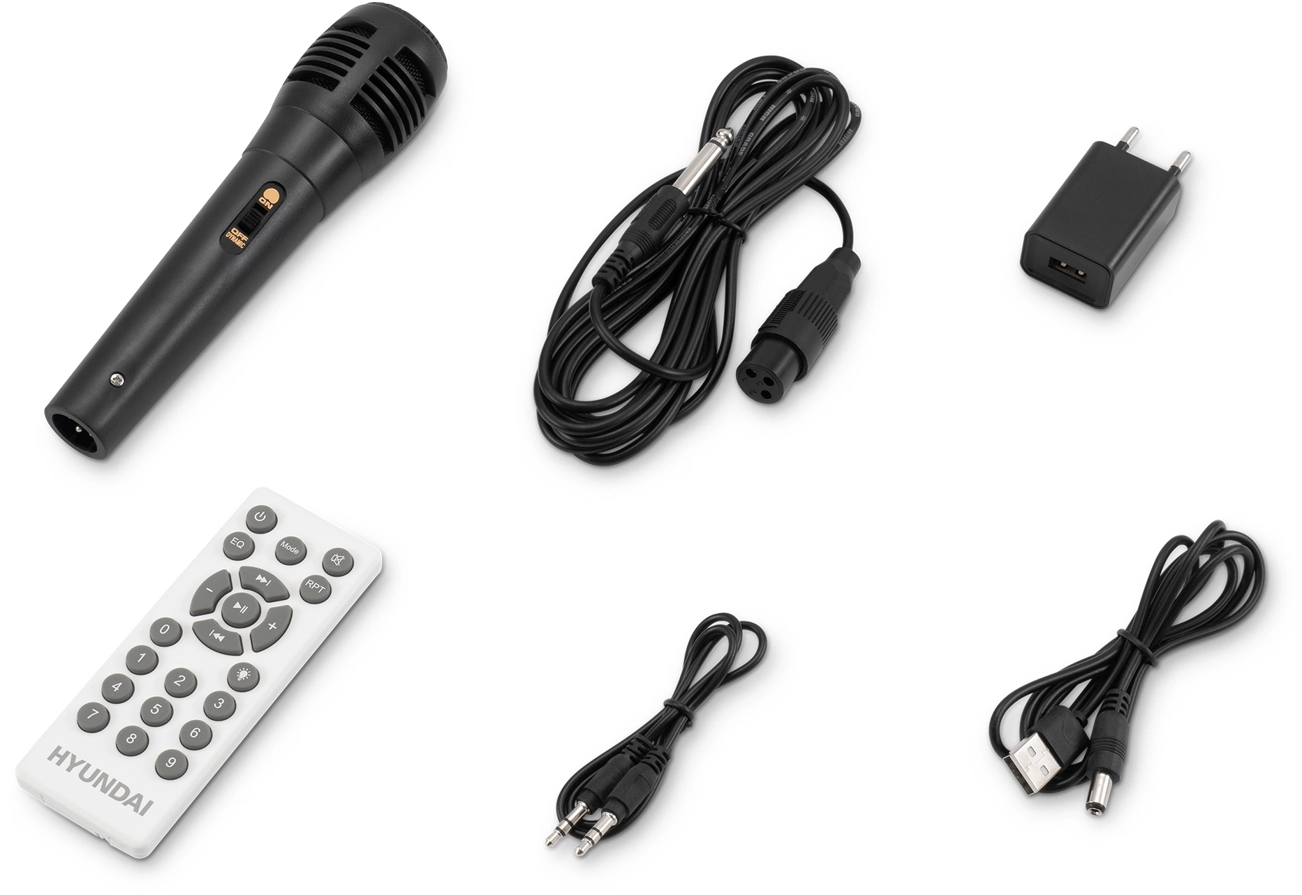 Минисистема Hyundai H-MC1236 черный 40Вт FM USB BT micro SD