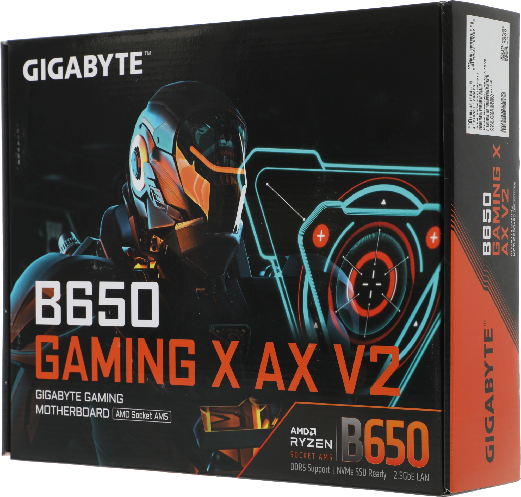 Материнская плата Gigabyte B650 GAMING X AX V2 Socket AM5 AMD B650 ATX AC`97 8ch(7.1) 2.5Gg RAID+HDMI+DP