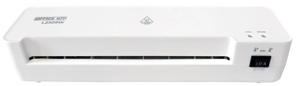 Ламинатор Office Kit L2309W белый A4 (75-125мкм) 30см/мин (2вал.) хол.лам. лам.фото