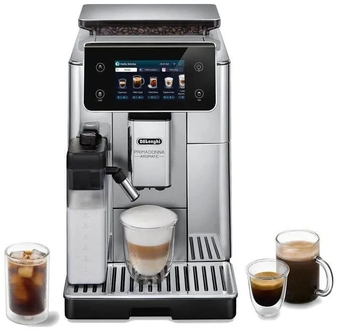 Кофемашина Delonghi ECAM630.55.SSM 1450Вт черный/серебристый