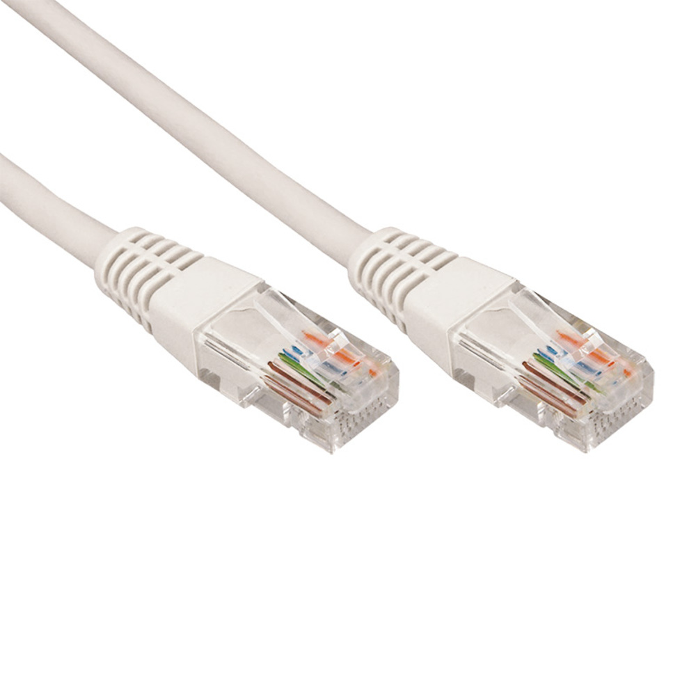 18-1012 - Rexant Пaтч-корд U/UTP, категория 5e, RJ45-RJ45, неэкранированный, PVC серый, 25м, упаковка 5 шт