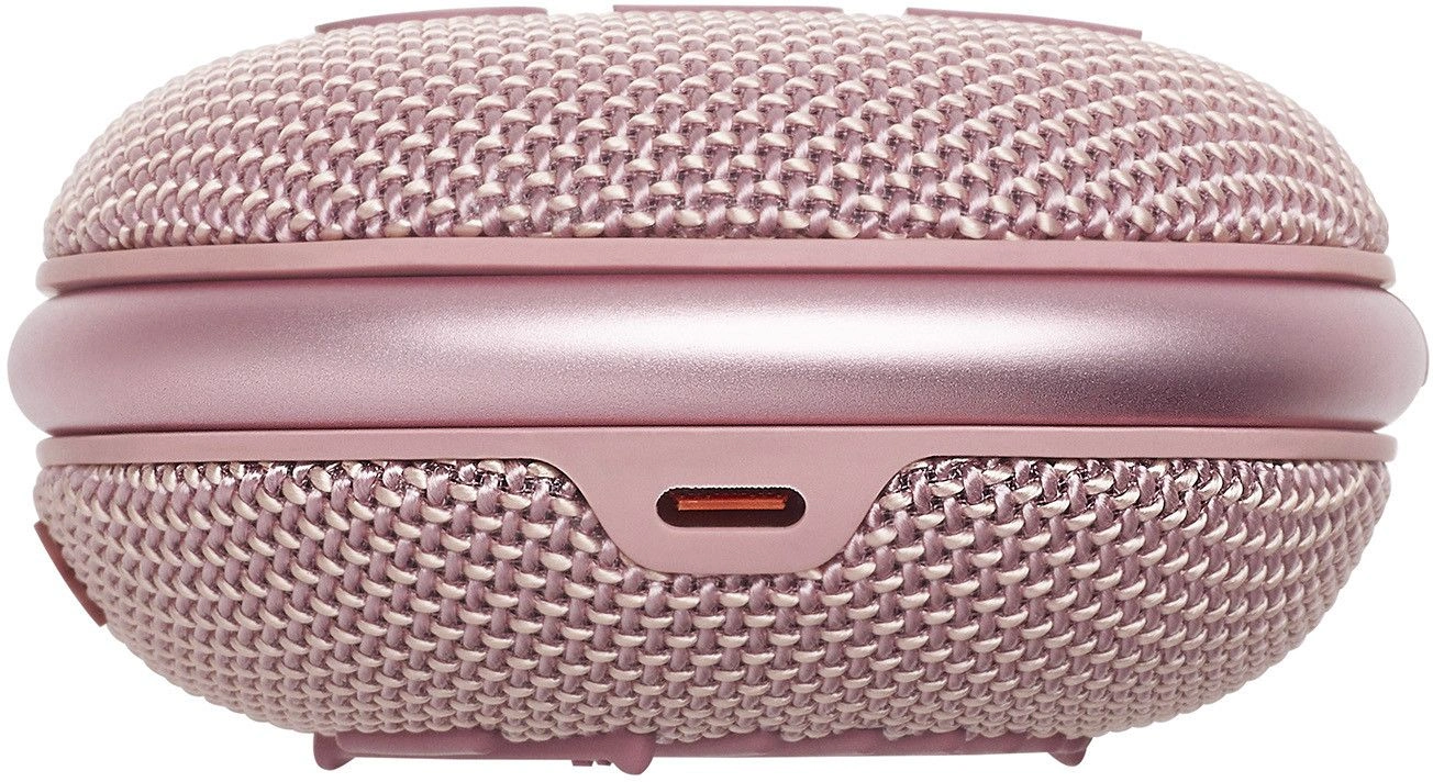 Колонка порт. JBL Clip 4 розовый 5W 1.0 BT 15м 500mAh (JBLCLIP4PINK)