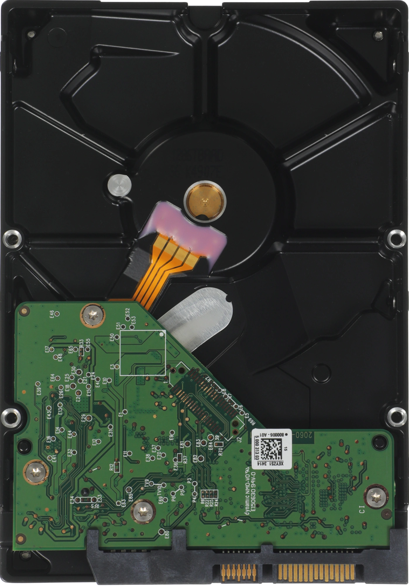 Жесткий диск WD SATA-III 1Tb WD10PURZ Surveillance Purple (5400rpm) 64Mb 3.5"