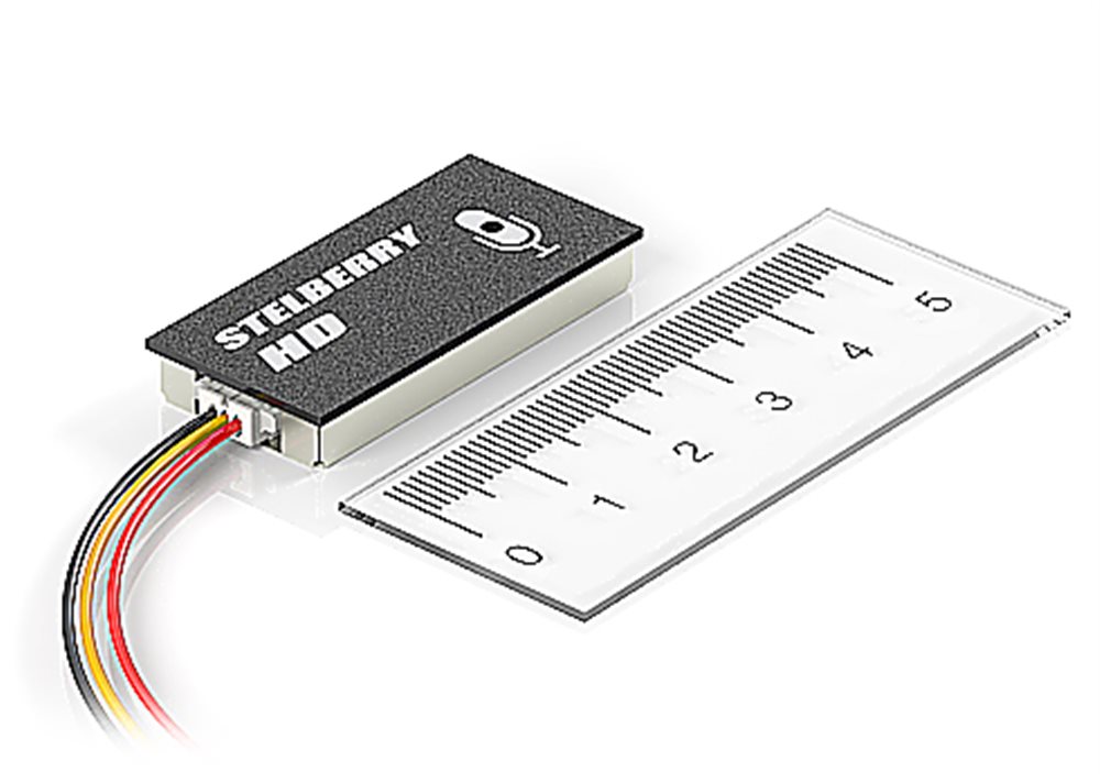 STELBERRY М-70HD Сверхчувствительный малошумящий всенаправленный микрофон с цифровой обработкой, речевым фильтром и АРУ. Акустическая дальность до 20 метров; ветровая защита; полоса пропускания (после обработки)  270...4000 Гц; длина линии до 300 м