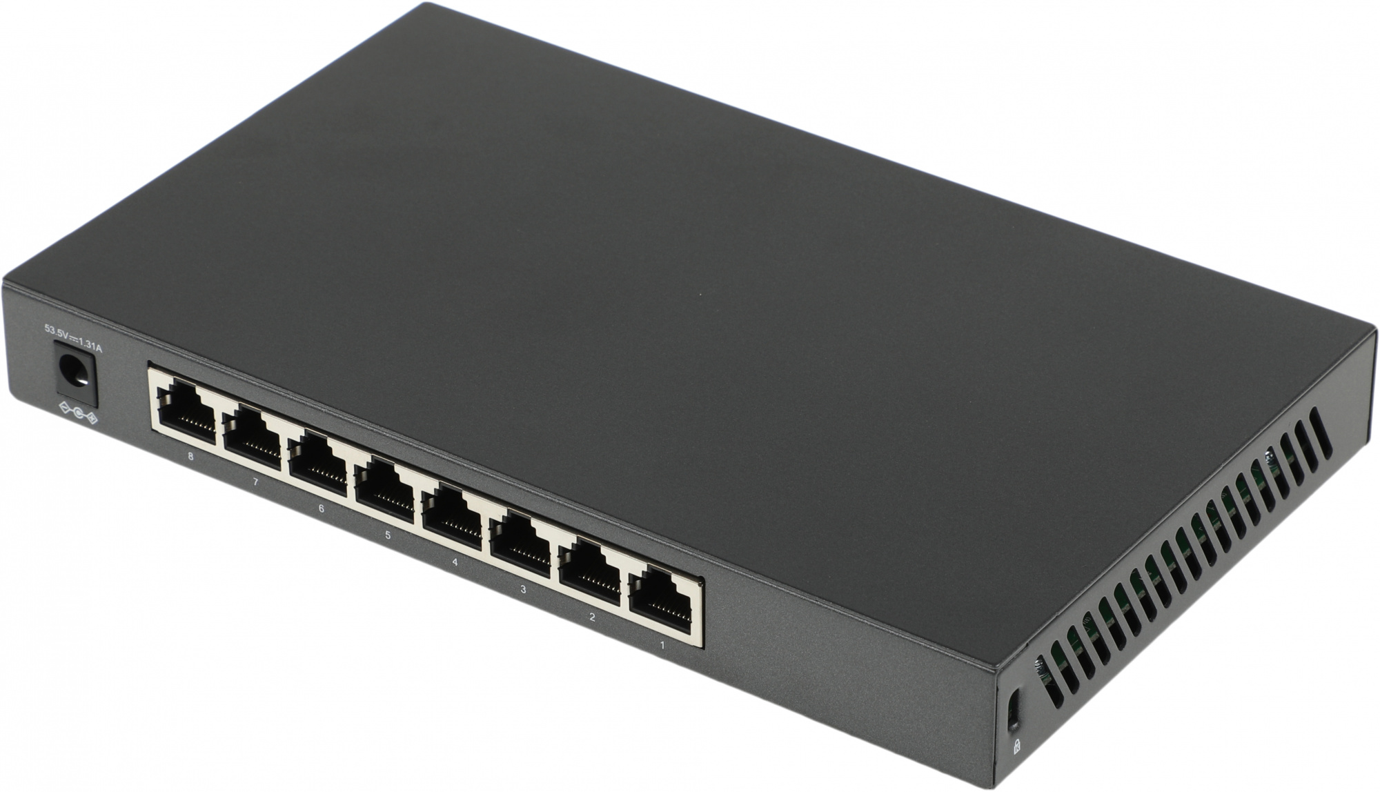 Коммутатор TP-Link JetStream SG2008P (L2) 8x1Гбит/с 4PoE+ 62W управляемый