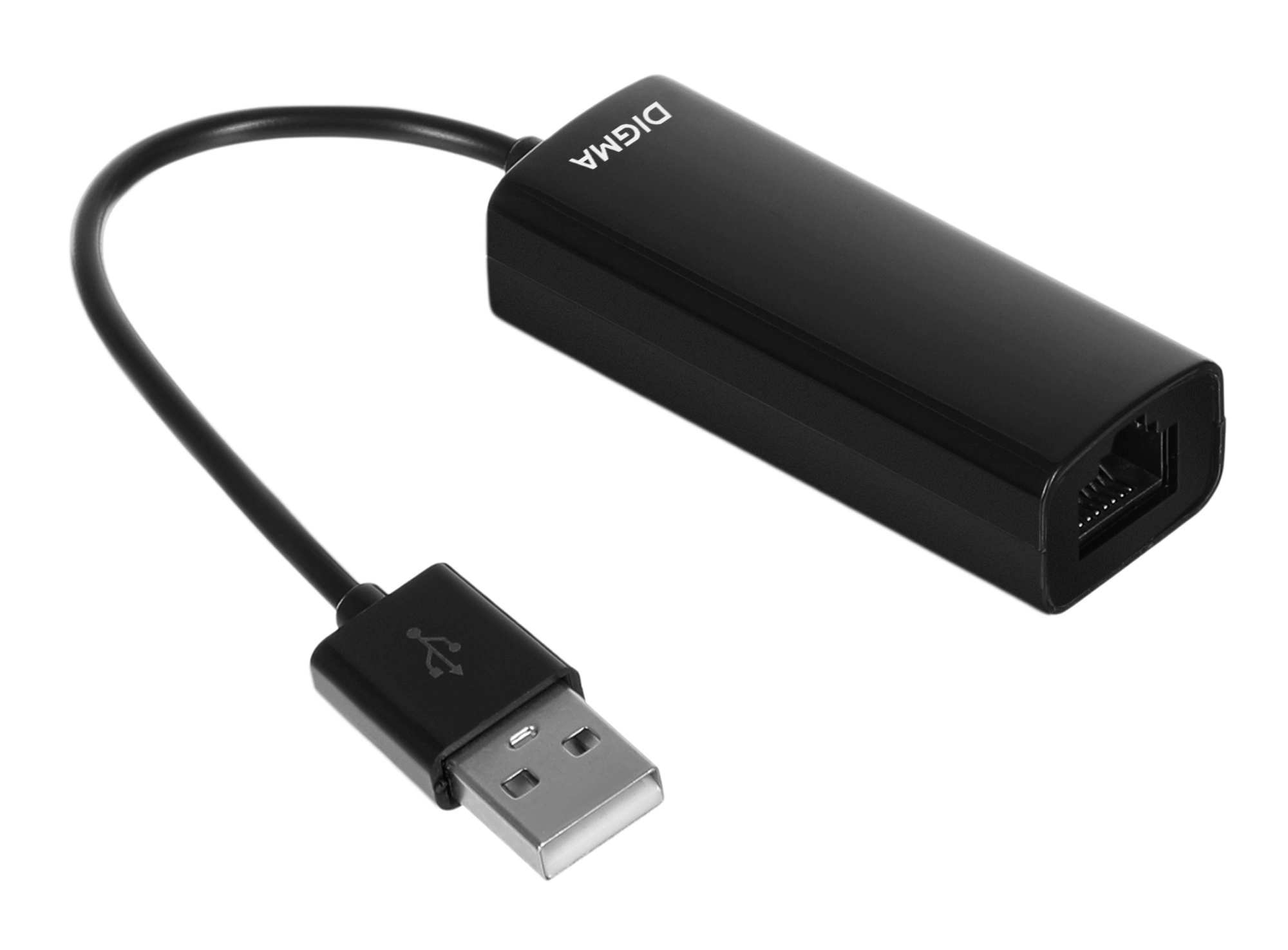 Сетевой адаптер Fast Ethernet Digma D-USB2-LAN100 USB 2.0
