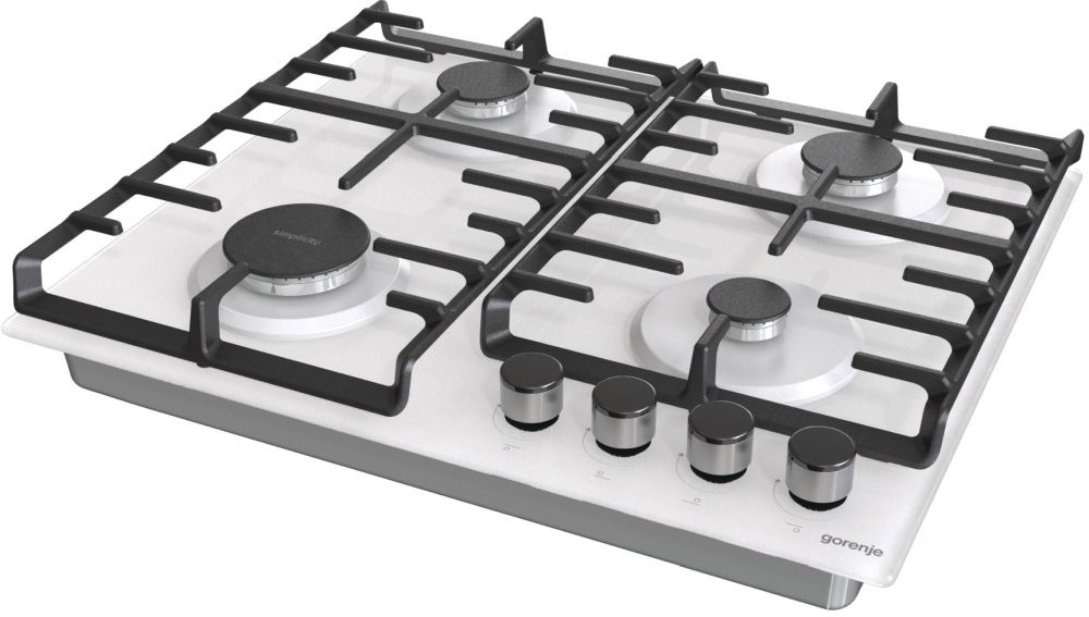 Газовая варочная поверхность Gorenje GT642SYW белый