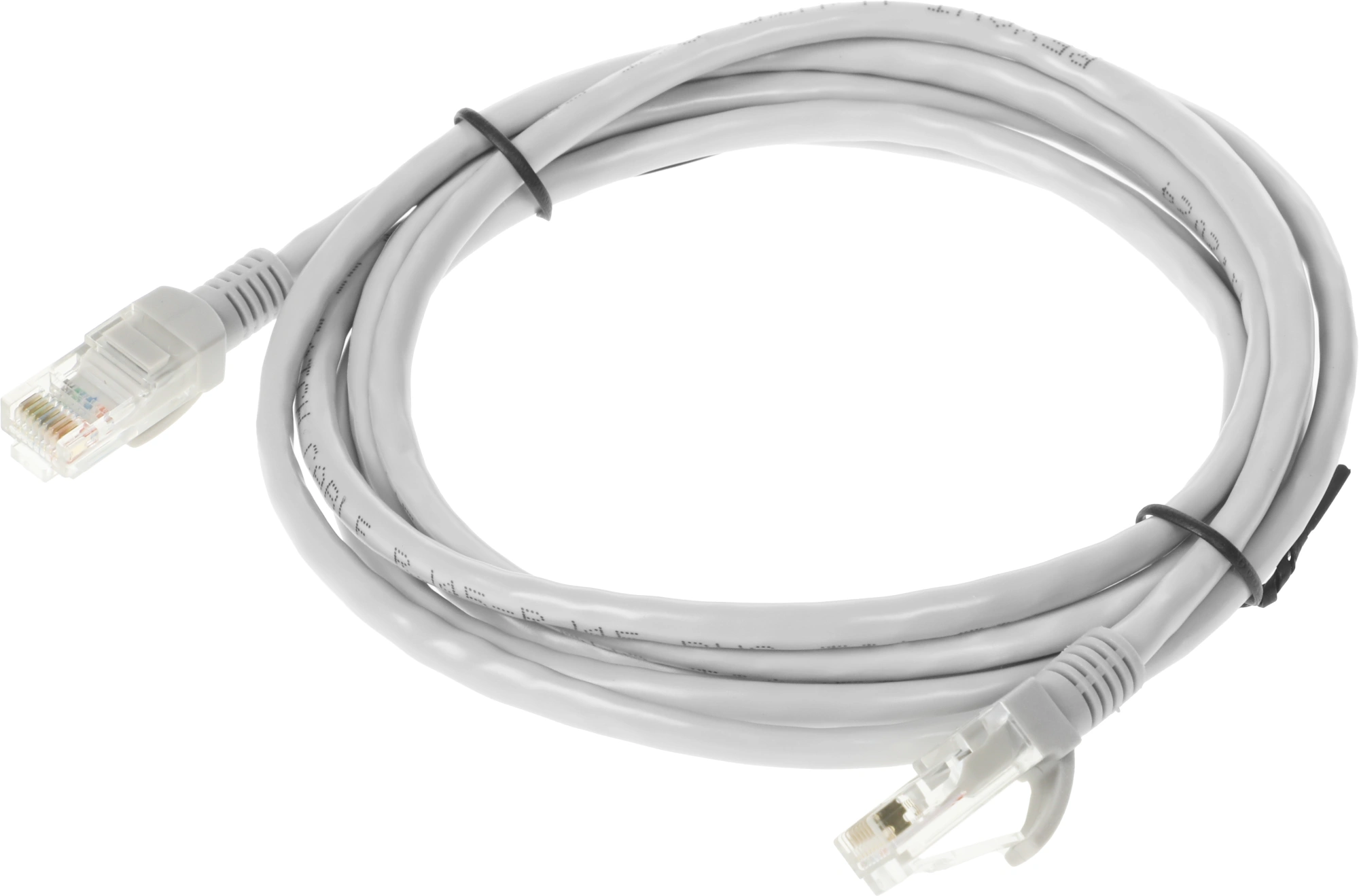 Патч-корд Rexant 18-1005 UTP RJ-45 вил.-вилка RJ-45 кат.5E 2м серый ПВХ