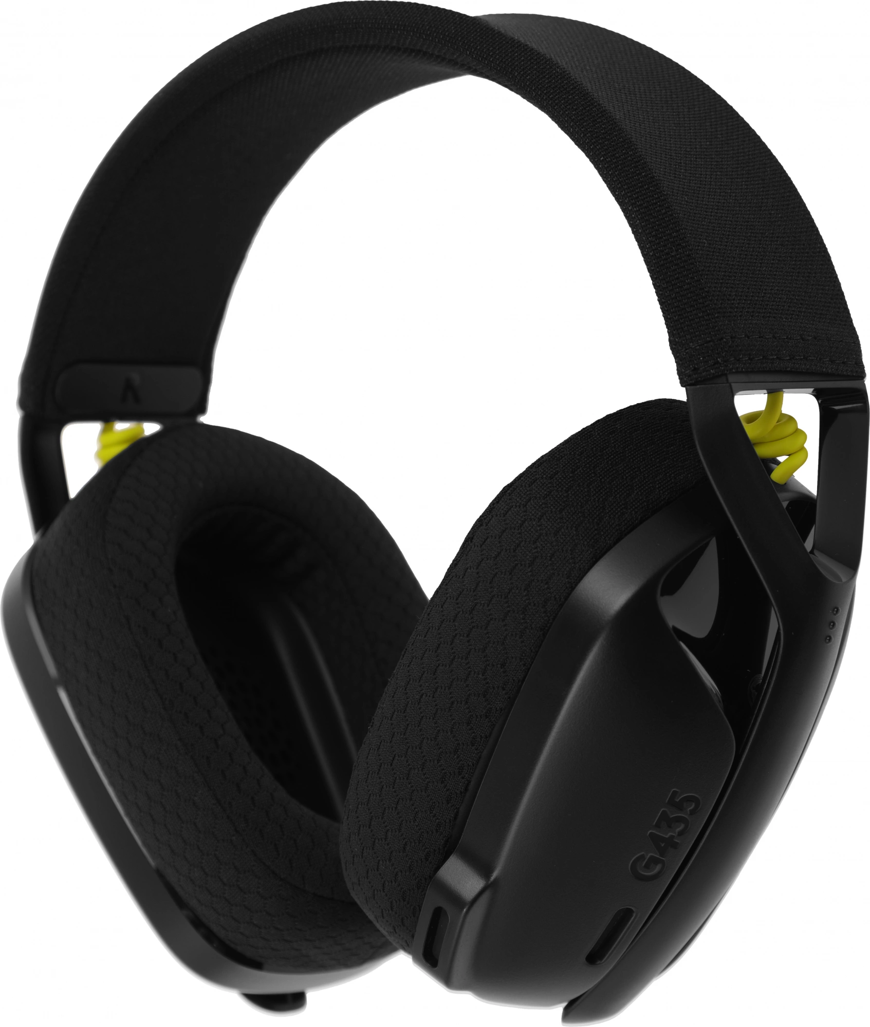 Наушники с микрофоном Logitech G435 черный/желтый накладные BT/Radio оголовье (981-001053)