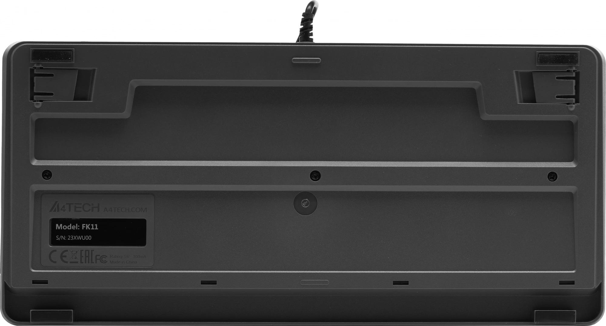 Клавиатура + мышь A4Tech Fstyler F1110 клав:черный/серый мышь:черный/серый USB Multimedia (F1110 GREY)