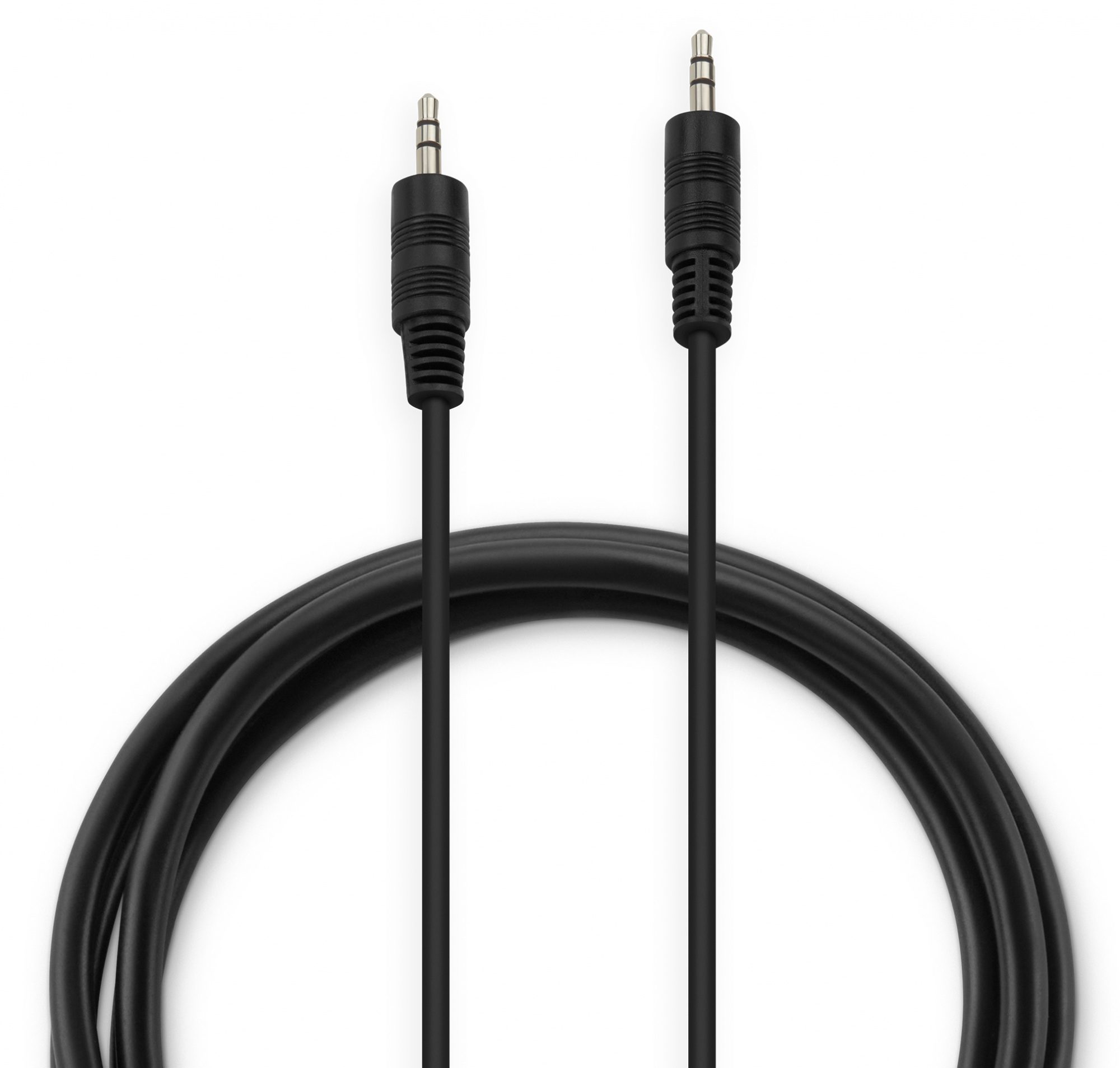 Кабель соединительный аудио Buro BAAC002-1 Jack 3.5 (m)/Jack 3.5 (m) 1м. черный