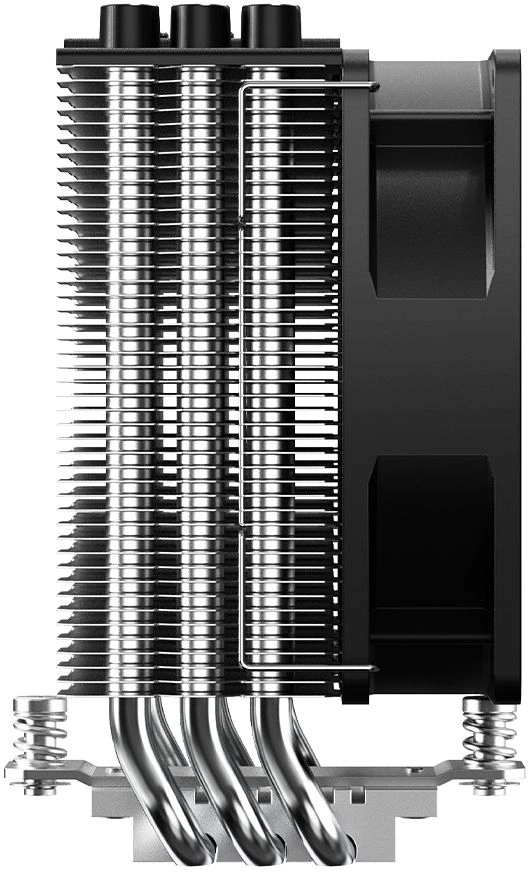 Устройство охлаждения(кулер) ID-Cooling SE-903-XT Basic Soc-AM5/AM4/1200/1700/1851 черный 4-pin 14-26dB Al+Cu 130W 650gr Ret