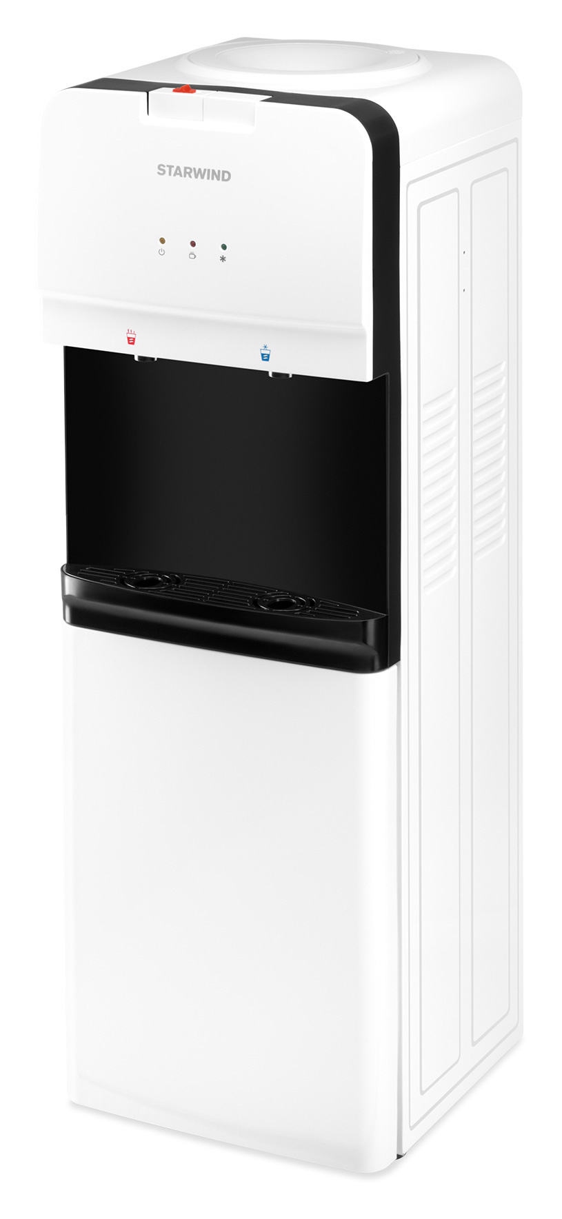 Кулер Starwind SW-1005EW напольный электронный белый/черный