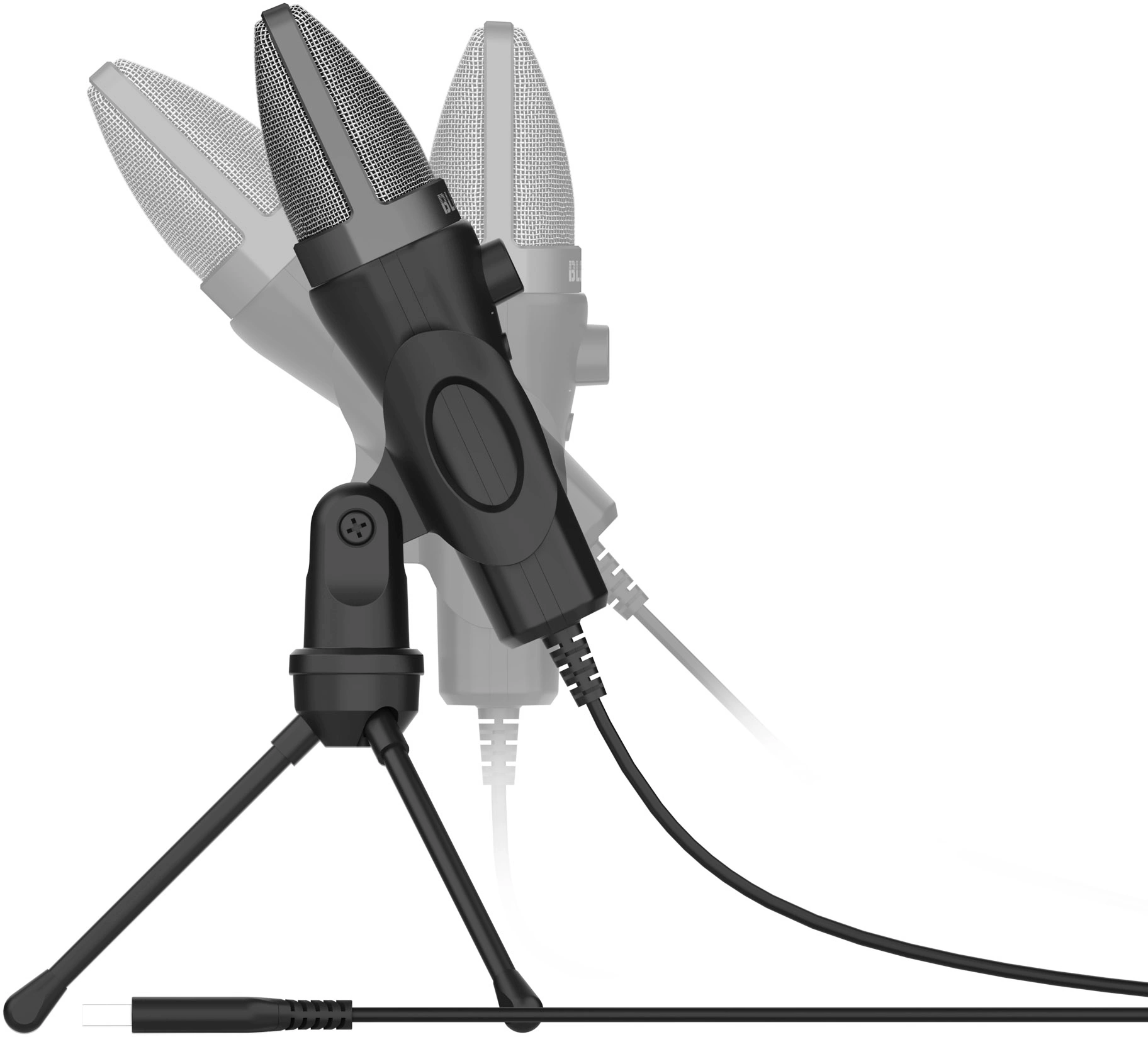 Микрофон проводной A4Tech Bloody GM20 2.3м черный