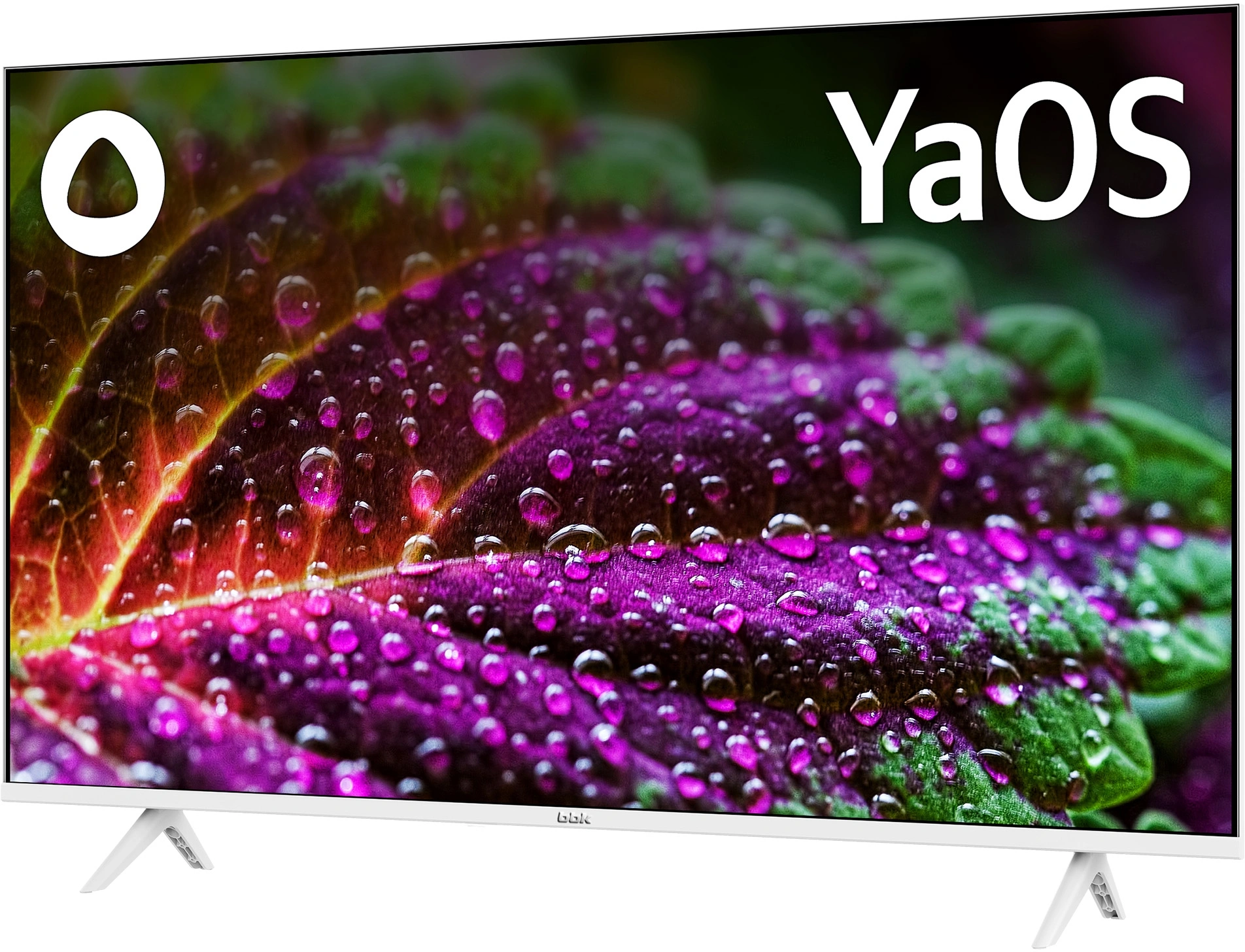 Телевизор LED BBK 43" 43LEX-7247/FTS2C (W) Яндекс.ТВ белый FULL HD 60Hz DVB-T2 DVB-C DVB-S2 USB WiFi Smart TV (RUS)